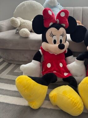 Minnie Mouse Plush Toy - Red Dress, Yellow Shoes